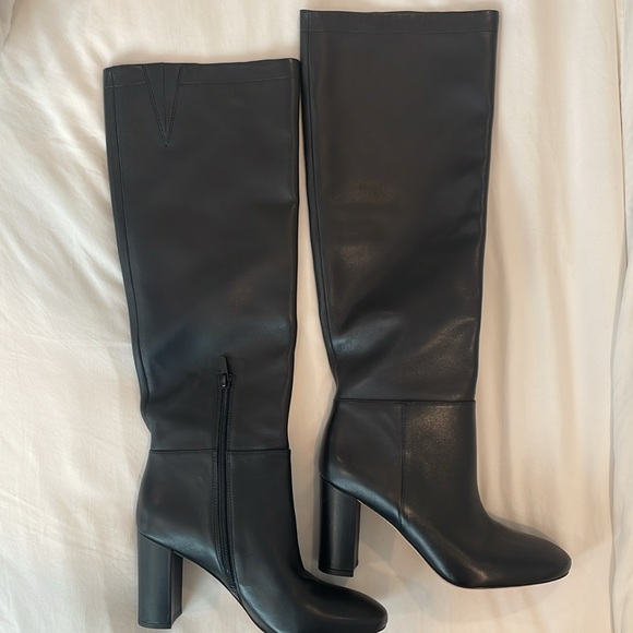 Vince "Bexley" leather knee boots - Black Leather- Size 8 - Picture 5 of 5